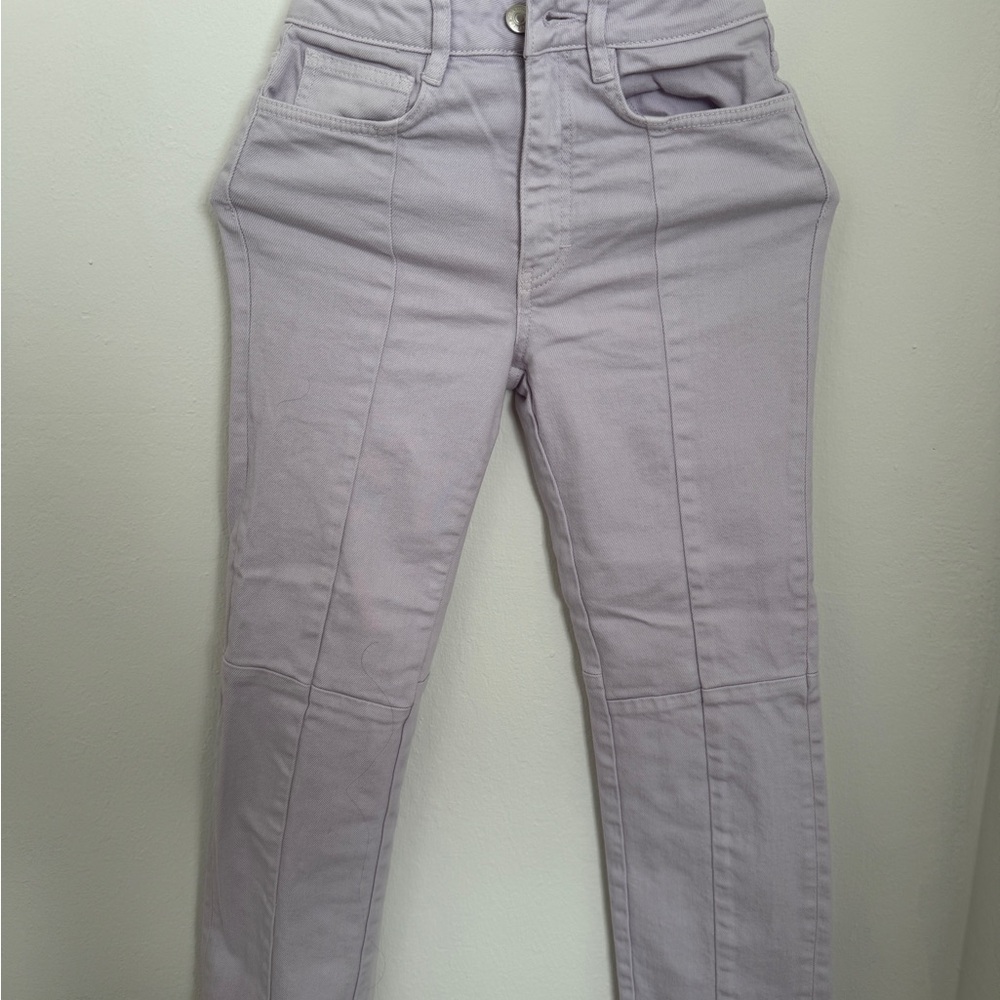 Maje High Rise Lavender Jeans